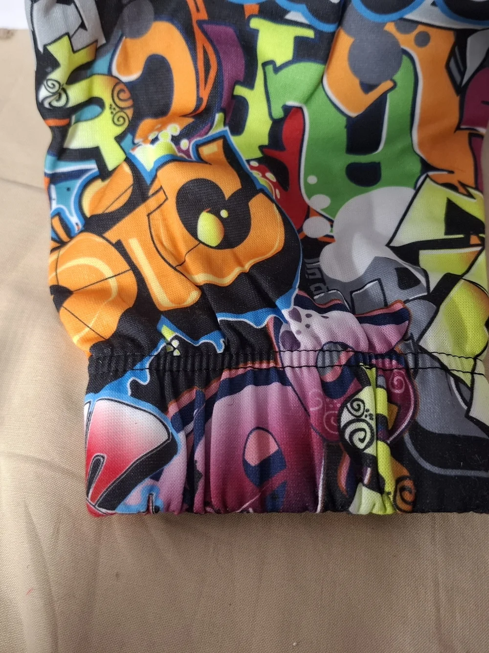 Multicolor Graffiti Print Jogger Sweatpants - Bold Streetwear
